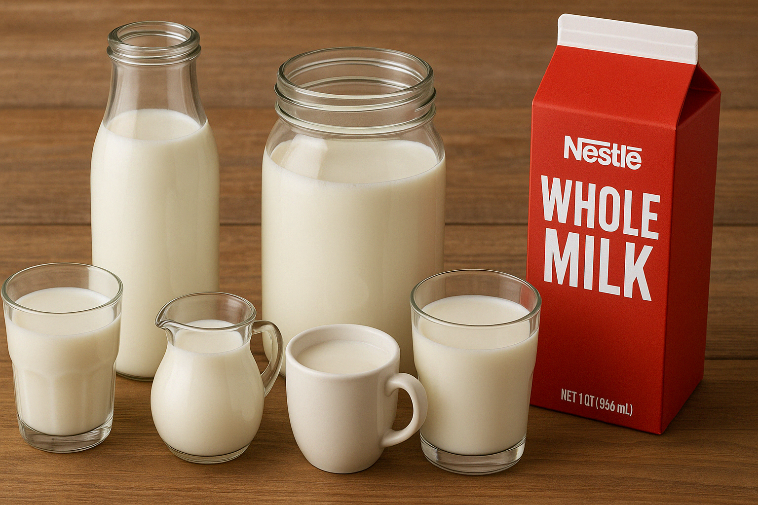 4 Easy Whole Milk Substitutes For Baking