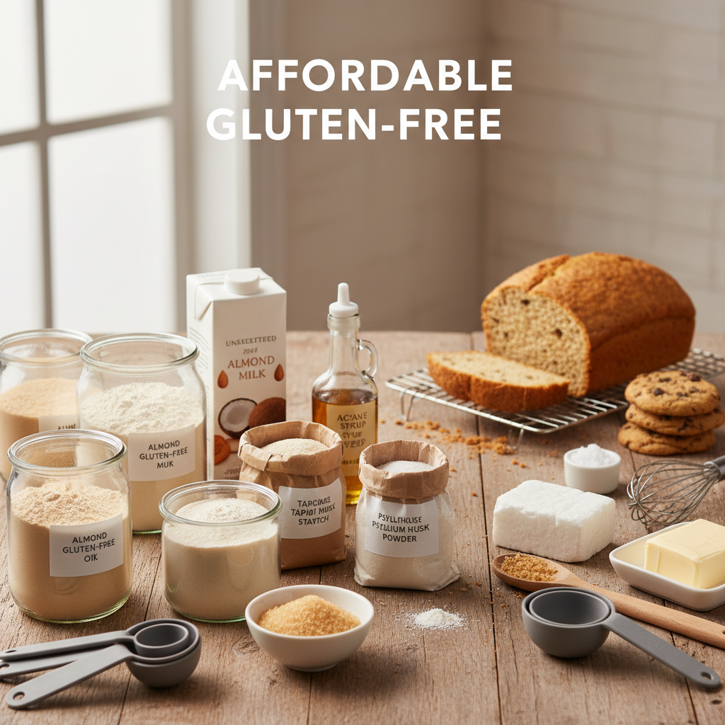 Baking essentials on a budget: the best affordable products for gluten-free bakers - baking guide cover image