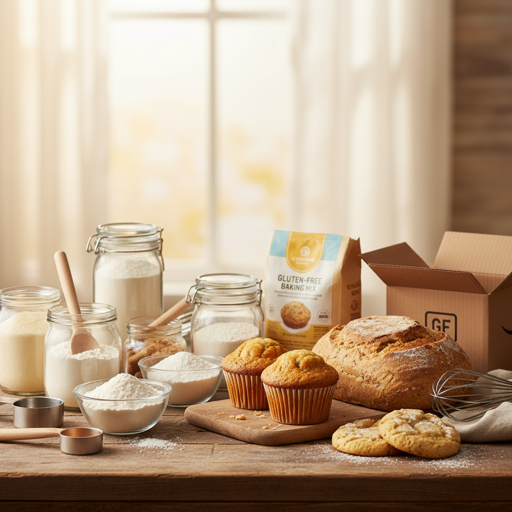 Best gluten-free baking products on Amazon: a complete shopping guide by category - baking guide cover image