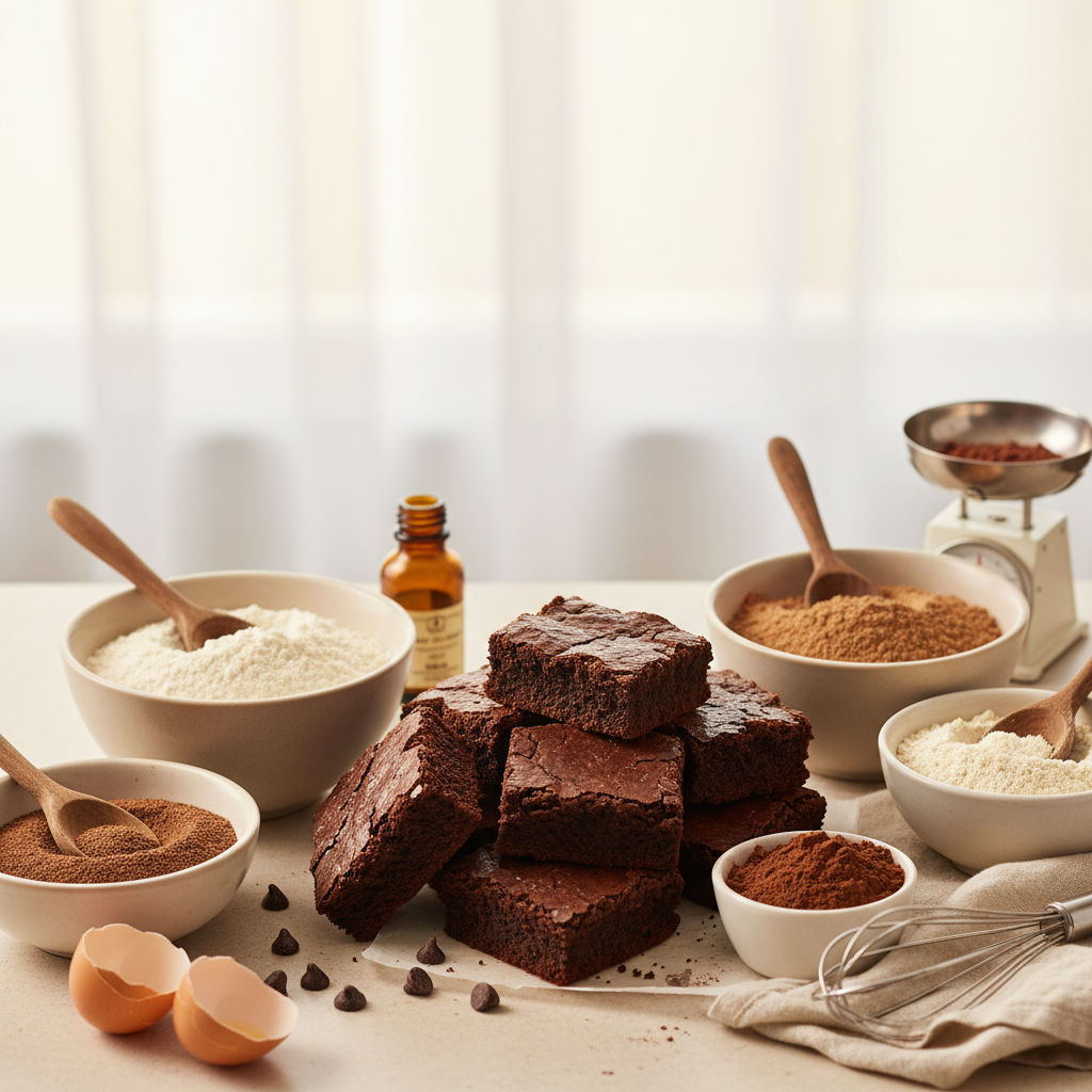 Best gluten-free flour for brownies: 7 flours ranked for fudgy, chewy results - baking guide cover image