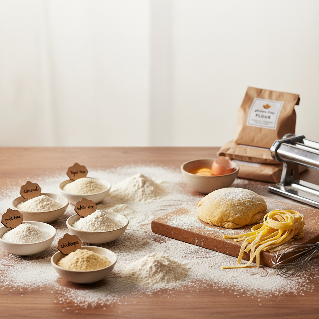 Best gluten-free flour for pasta: 7 flours ranked for silky, holdable noodles - baking guide cover image