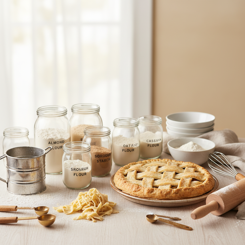 Best gluten-free flour for pie crust: 7 flours ranked for flaky, tender results - baking guide cover image