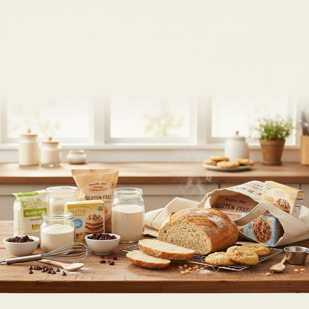 Best gluten-free products at Trader Joe's: a complete shopping guide by category - baking guide cover image