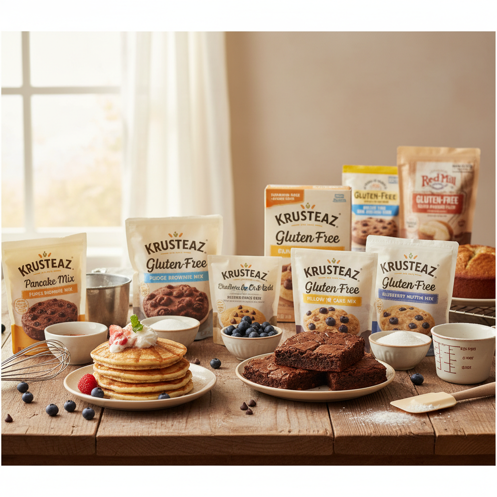 Best Krusteaz gluten-free products review: the full lineup ranked - baking guide cover image