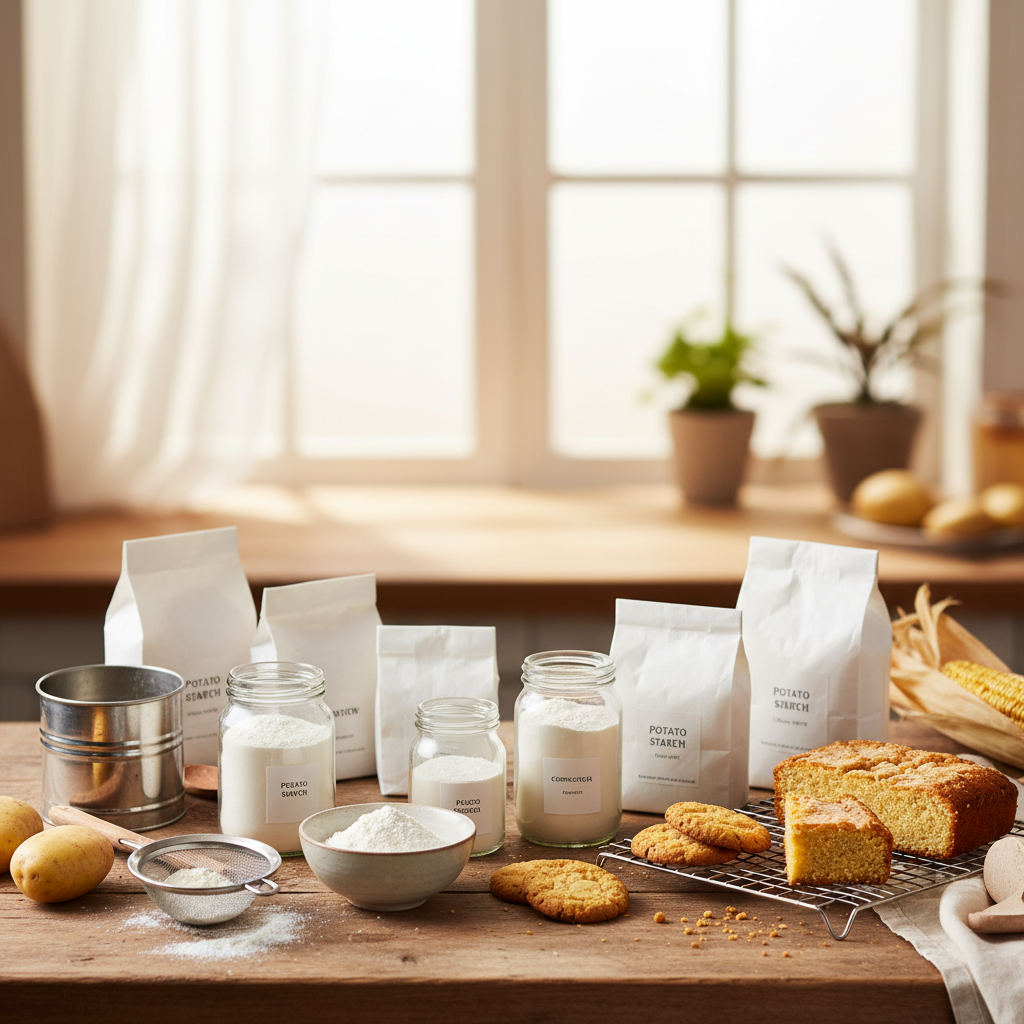 Best Potato Starch and Cornstarch for Gluten-Free Baking: 7 Brands Compared - baking guide cover image