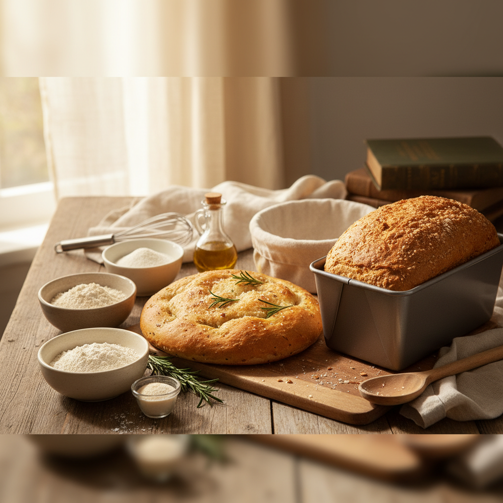 Easiest Gluten-Free Bread Recipes to Bake at Home - baking guide cover image