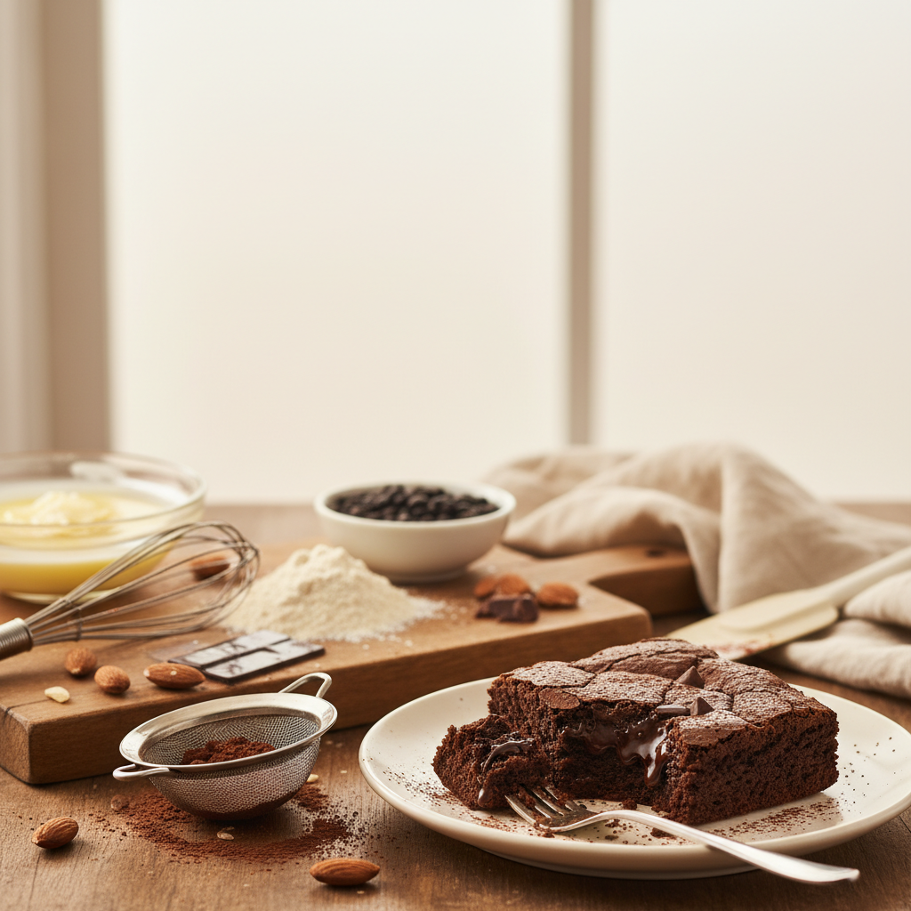 Gluten-free brownie recipes: how to get fudgy results without gummy texture - baking guide cover image