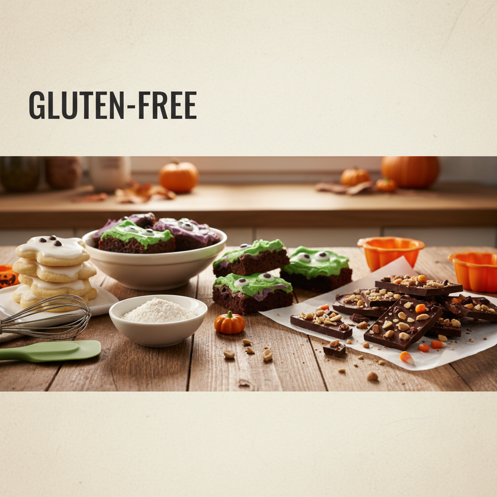 Gluten-free Halloween treats for kids: homemade recipes and store-bought picks they'll actually love - baking guide cover image