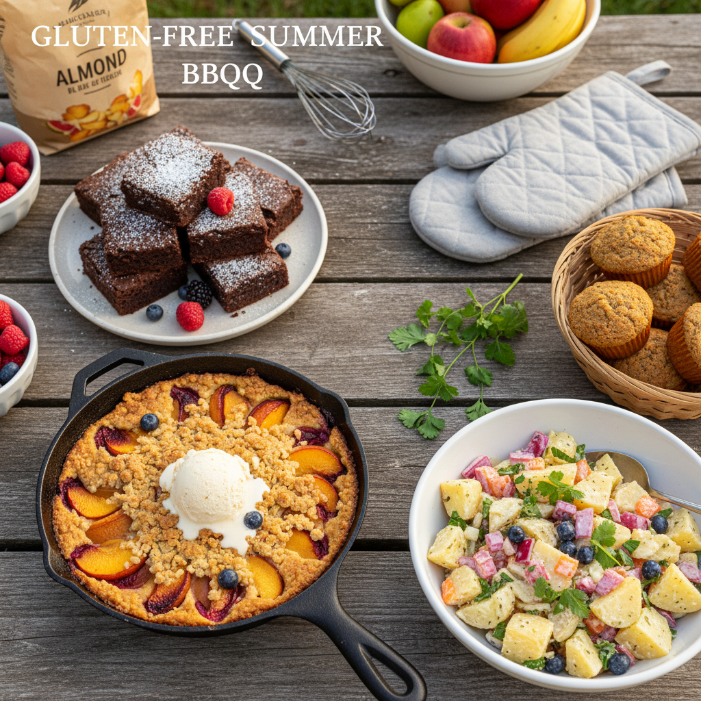 Gluten-free summer BBQ desserts and sides: everything you need for a cookout everyone can enjoy - baking guide cover image
