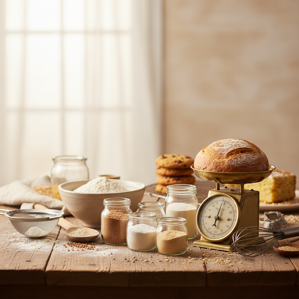 Homemade gluten-free flour blend recipe with ratios that actually work - baking guide cover image