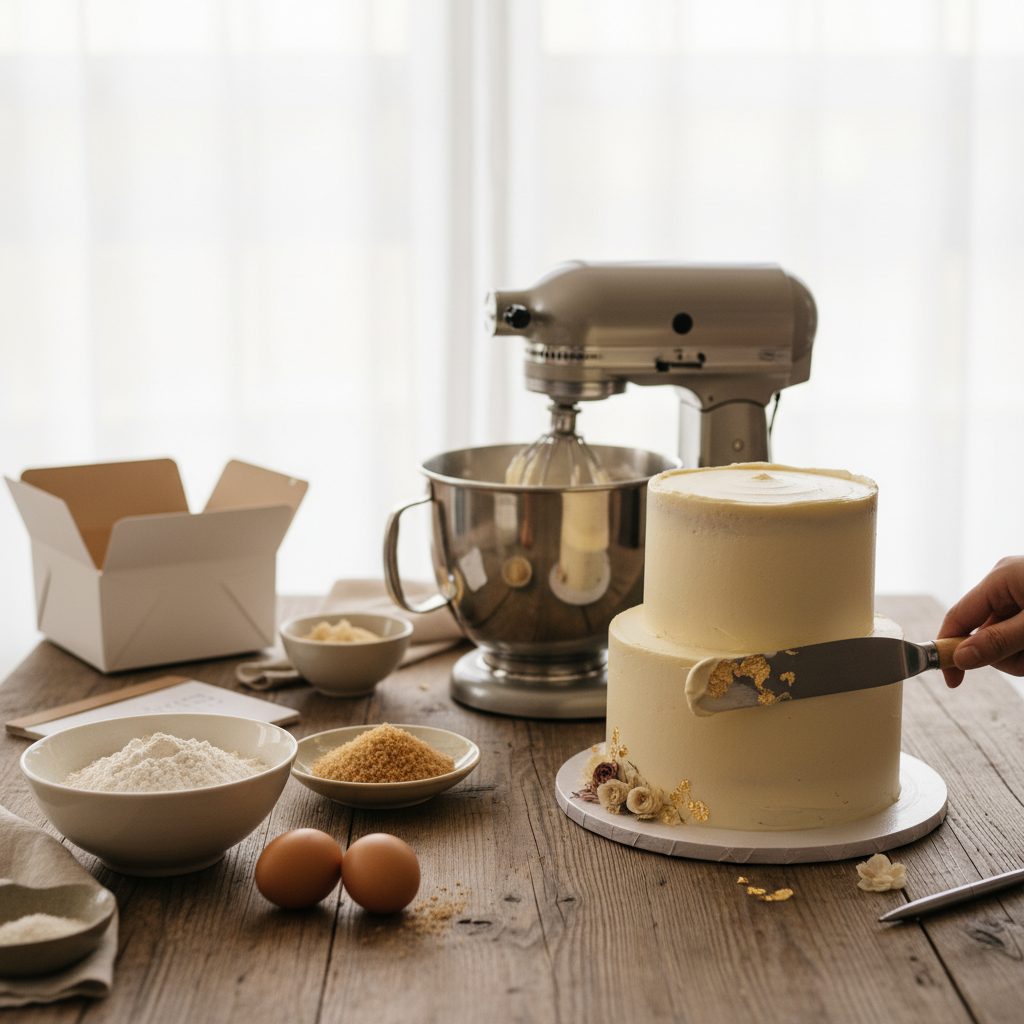 How to Get Your First Custom Cake Order (Without Begging Friends or Posting 100 Times a Day) - baking guide cover image