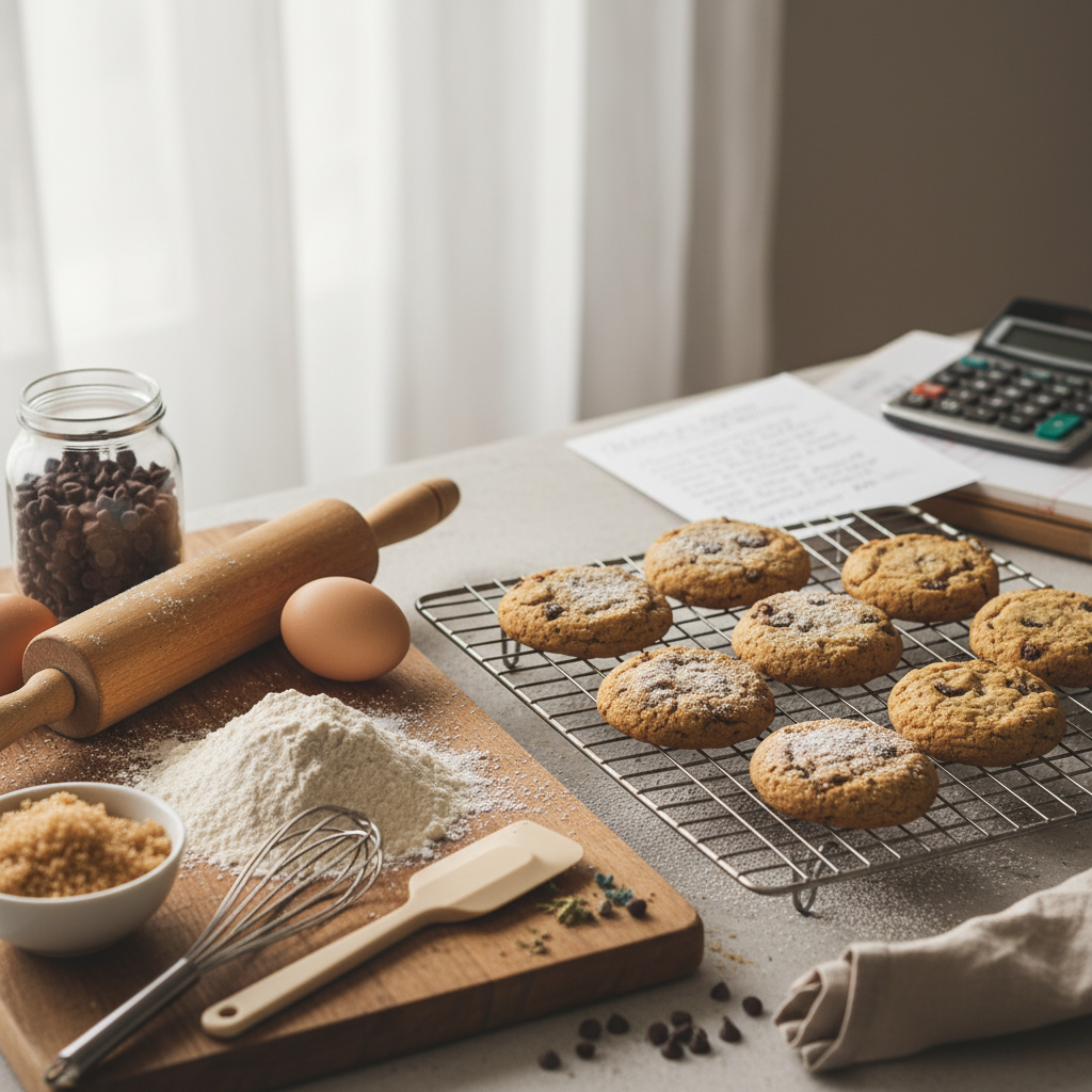 Profit Margins for a Cookie Business From Home: 7 Numbers That Separate Profitable Bakers From Busy Ones - baking guide cover image
