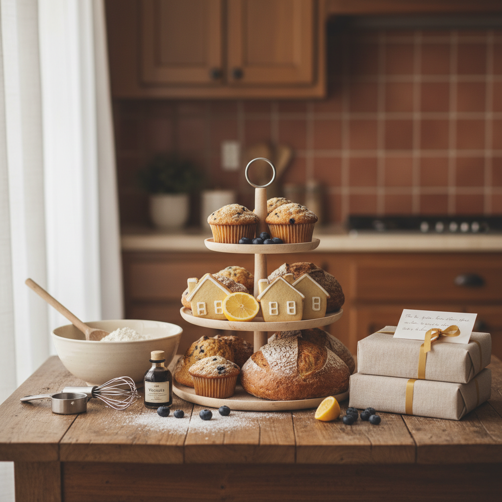 Realtor closing gift partnerships: how to turn real estate agents into your best home bakery customers - baking guide cover image
